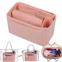 ราคา กระเป๋าแบ่งช่อง Smartconn ตัวจัดระเบียบกระเป๋าสักหลาดเฟ็ลทกระเป๋าแบ่งช่องแทรกสำหรับ Totebag กระเป๋าถือเครื่องกระชับสัดส่วน3ขนาด (20111767707)