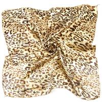 ราคา ใหม่1ชิ้นผ้าคลุมไหล่ผ้าไหมพิมพ์ลายเสือดาวผ้าพันคอสี่เหลี่ยมจัตุรัสผ้าพันคอผู้หญิงผ้าพันคอพันคอที่รัดผมชายหาดผ้าพันคอของผู้หญิง (19872498831)