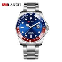 ราคา Classic Men Watch Quartz Movement Diver Series Stainless Steel Waterproof Calendar Clock Business Mens Luxury Watch Reloj Hombre (19747535246)