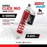 ราคา โช็ค YSS HONDA CLICK 160 G PLUS ตรงรุ่น ขนาด340 mm สูงเท่าโช็คเดิม และ ตัวโหลดขนาด320 mm ของแท้ 100 (19322318021)