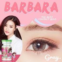 ราคา คอนแทคเลนส์ รุ่น Babara ยี่ห้อ Pretty doll ตาโต มีสี เทา ตาล มีค่าสายตา (19435595175)