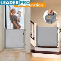 ราคา Retractable Baby Safety Gate Child Barrier Extra Wide Mesh Safety Door for Stairs Doorways Hallways Indoor Outdoor Pet Dog Gate (20547142688)