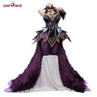 ราคา In Stock UWOWO League Of Legend Cosplay Ahri Costume LOL Coven Ahri Costume Halloween Christmas Costume Ahri Witch Women Dress (19784895658)