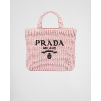 ราคา Prada Small crochet tote bag Top Handle Bag (21226880965)