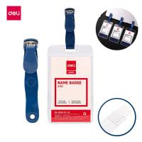 ราคา deli กรอบใส่บัตร กรอบบัตร สายคล้องบัตร ซองใส่บัตร บัตรนักเรียน สำนักงาน อุปกรณ์สำนักงาน card case Katsu (11153071633)