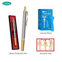 ราคา Cofoe 1 PC Lancing อุปกรณ์ 50Pcs Lan Cets สแตนเลส Lancets สำหรับ Twist Off เลือด Lancet Cupping Therapy และเลือดกลูโคสทดสอบ (20702027322)