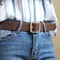 ราคา Aituan Women Belt Retro PU Leather Square Buckle Female Belt Adjustable Fashion Waist Belt for Skirt Dress Decoration Windbreaker Jeans (20889587188)