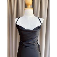 ราคา Summer dress เดรสซาตินตินเชือกผูกหลัง เดรสไปทะเล ชุดไปทะเล (19088290289)