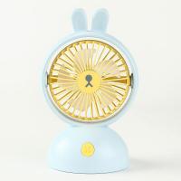 ราคา กระต่ายน่ารัก พัดลมตั้งโต๊ะหูกระต่าย พัดลมตั้งโต๊ะ usb พัดลมการ์ตูนขนาดเล็กนักเรียนเงียบมือถือชาร์จ (15352087234)