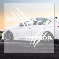 ราคา สติ๊กเกอร์ติดกระจกมองหลังรถยนต์เหมาะสำหรับ Honda Accord Urban Civic Brio CRV HRV Jazz magic claw pull flower (16212549619)