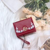 ราคา H3565 กระเป๋าสตางค์ผู้หญิง กระเป๋าสตางค์กระเป๋าสตางค์ผู้หญิงใบสั้น 3 พับ (21092547787)