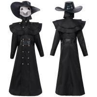ราคา original Halloween medieval children adult steampunk plague doctor beak mask cosplay dress up costume (20322230140)