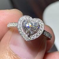 ราคา Pandora Ring With Box Promise Ring Bridal Wedding 925 Silver Crystal Love Heart Ring Engagement Ring Cubic Zirconia Diamond Ring Ring Wholesale (20169801846)