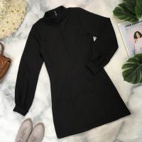 ราคา FEMME ISSUE เดรสตัวสั้น เดรสทรงเอ เดรสแขนยาว เดรสคอจีน มินิเดรสคอจีนแขนยาว งานป้าย Femme Issue (17640755737)