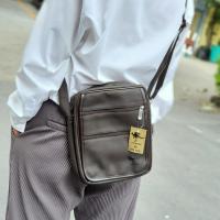 ราคา กระเป๋าสพายข้าง ZONGKA แบรนด์แท้ 100 หนัง PU อย่างดี งานเย็บสวย ทรงกล่อง ใส่ของได้เยอะ ทรงขายดี JB23 (6478814138)