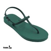 ราคา รองเท้าแตะรัดส้น รองเท้ารัดส้น ยางพาราแท้ รองเท้าแฟชั่นหญิง ยี่ห้อ Tiddin ใส่ไปทะเล ใส่เที่ยว ใส่สบาย นุ่ม ถนอมเท้า (15113930295)