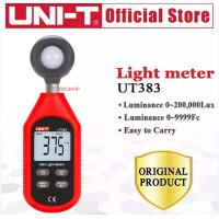 ราคา Uni T Mini light MeterUT383 เครื่องวัดแสงมิเตอร์ดิจิตอลวัดค่าแสง ut383BT ส่งด่วน ส่งไว (10305247742)