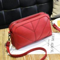 ราคา Long Square Flap Bag Fashion Brand High Quality PU Leather Crossbody Womens Handbag Solid Color Shoulder Messenger Bags Wallet (12268726312)