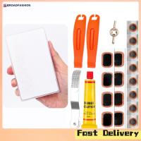 ราคา Broadfashion Bicycle Tire Repair Tools Bike Tire Patch Tube Repair Kit Cycling Tire Repair Sealant Fix Patching Bike Bicycle Kit (20798503505)