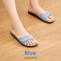 ราคา ไซส์ใหญ่ รองเท้าแตะ เพื่อสุขภาพ Deblu เดอบลู รุ่น L4706 2 รองเท้าวินเทจ ไบเก้น ไซส์ 42 44 (20589822952)