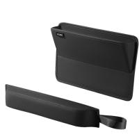 ราคา ช่องเก็บของหนังใส่ของในรถช่องเสียบช่องใส่ของแบบสองในหนึ่งช่องที่วางโทรศัพท์ช่องใส่อุปกรณ์เสริม Hiasan Interior (20861977985)