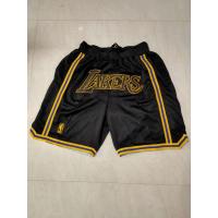 ราคา กางเกงบาสเกตบอล NBA Bulls Lakers เย็บปักถักร้อยที่มีคุณภาพสูงงานฝีมือสี่กระเป๋ากางเกงกีฬาบาสเกตบอล NBA Basketball Shorts กางเกงบาส กางเกงบาสเกตบอล (20483228610)