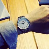 ราคา Hot Sale Couple watch thin section handsome fashion belt steel student waterproof mechanical quartz Korean version male female (19986719831)