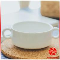 ราคา Thaihome ถ้วยซุป เซรามิกส์ ชามซุป ถ้วยโจ๊ค มีหูจับทั้งสองด้านสีสันสะดุดตา ถ้วยซุป Soup cup (11820058365)