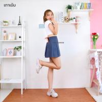 ราคา 5523 กระโปรง เทนนิส จีบขอบ ซับใน กางเกง ซิบข้าง ผ้าฮานาโกะ ทรงสวย เข้ารูป (20547367380)