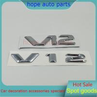 ราคา NEW Upgrade for Mercedes Benz AMG V12 Emblem Badge Side Fender Logo Tail Rear Letters Sticker (11782815497)