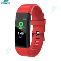 ราคา RCTOWN 2024New สมาร์ทวอท์ช115plus พร้อมโหมดกีฬากันน้ำความดันโลหิตอัตราการเต้นของหัวใจการตรวจสอบการนอนหลับสายรัดข้อมือฟิตเนสหน้าจอสัมผัส0 96นิ้ว (20622999483)