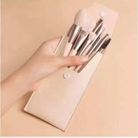 ราคา พร้อมส่ง แท้ แปรงแต่งหน้า ชุดแปรงแต่งหน้า แปรงขนนุ่ม สีพาสเทลสวยๆ หวานๆ 8 ชิ้น ขนนุ่ม ขนหนา พกพาง่าย (17340814266)