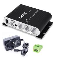 ราคา Lepy LP 838เครื่องขยายเสียงรถยนต์12V Mini Hi Fi 2 1แอมปลิฟายเออร์วิทยุ CD MP3 MP4สเตอริโอแอมป์ลำโพงเบสเครื่องเล่นสำหรับใช้ในรถบ้าน (9926648726)