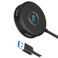 ราคา 4 Port USB HUB USB 3 0 USB3 0 HUB with for Micro USB Power Port for Computer USB3 0 USB Splitter (19844055488)