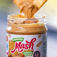 ราคา เนยถั่วลิสง เนยถั่วลิสงทาขนมปัง ชนิดบดหยาบ และบดละเอียด 340 กรัม Mash Crunchy Peanut Butter (15315529027)