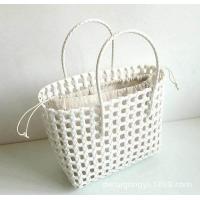 ราคา ตะกร้าสานมือลายฉลุใหม่จากโรงงานกระเป๋าถือยอดนิยมกระเป๋าสานด้วยมือกระเป๋าชายหาด (14094461463)