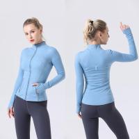 ราคา Palm Angels victoria Mizuno Autumn and winter yoga clothing yoga long sleeved sweat absorbing moisture wicking sports fitness clothing jacket wholesale self cultivation casual compression clothing (18