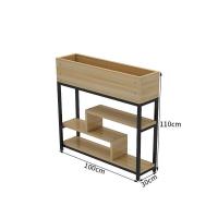 ราคา COD Office partition shelf wrought iron restaurant coffee shop green plant flower stand floor to ceiling screen display wall cabinet bookshelf (18829143849)