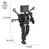 ราคา MOC ตัวต่อ skibidi toilet titan drill man โมเดล ไททัน speaker man ไททัน camera man tv man สกิบิดี้ ชุดตัวต่อ (21286422893)