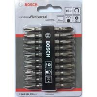 ราคา BOSCH ดอกไขควงลม สีเงิน สีดำ แฉก2หัว PH2x65mm 10ดอก แพ็ค (3708098652)