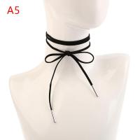 ราคา JZ สร้อยคอโชกเกอร์เชือกกำมะหยี่สายรัดคอโซ่สำหรับผู้หญิงเครื่องประดับงานปาร์ตี้สาวๆ (20170372428)