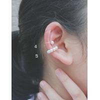 ราคา ต่างหูหนีบ ต่างหูแฟชั่น ต่างหูเกาหลี ชุบทองคำขาว ear clip เอียร์คัฟ ต่างหูหนีบมุก เครื่องประดับแฟชั่น สินค้าพร้อมส่ง (10080255058)