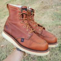 ราคา ส่งฟรี 10 5Us 28 5cm Mens 6 Thorogood Wedge Sole Work Boots U S A 814 4200 Pre owned Authentic (21321153603)