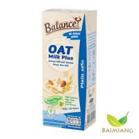 ราคา Balance นมโอ๊ตอัลมอนด์ ข้าว รสจืด ขนาด 180 มล 04203 (21267124353)