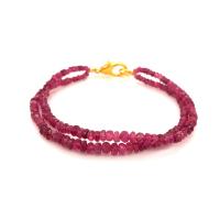 ราคา สร้อยข้อมือพลอยทัวร์มาลีน แท้จากแอฟริกา น้ำหนักรวม 28 95กะรัต ความยาว 6 นิ้ว (15012539873)