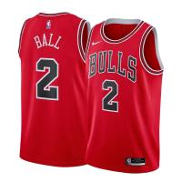 ราคา เสื้อบาสเกตบอลNBA เกรดดีที่สุด ผู้เล่น Lonzo Ball ทีม Chicago Bulls Icon Edition 2022 23 Swing Man Jersey รับประกันคุณภาพ100 (18445230689)