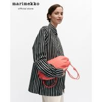 ราคา MARIMEKKO KARLA กระเป๋าสะพายหนัง สีชมพู (19751908406)