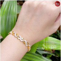 ราคา A30 สร้อยข้อมืออินฟินิตี้ ล้อมเพชร Infinity ตะขอ กำไลเสริมดวง กำไลมงคล งานทน ใส่สวย ไม่ลอก กำไลข้อมือ กำไลทอง กำไลเพชร (18192680095)