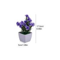 ราคา กระถางต้นไม้ประดิษฐ์ขนาดเล็กบอนไซสีเขียวกระถางต้นไม้กระถางประดับต้นไม้ปลอมกระถางดอกไม้จำลอง1ชิ้น (20212323867)