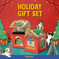 ราคา Monster Coffee Roasters เซ็ตของขวัญวันหยุด Holiday Gift Set (21034290880)
